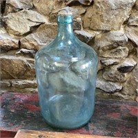 Large Vintage Glass Water Jar