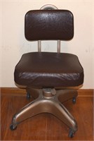 Vtg Cosco industrial rolling office chair