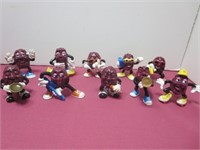 California Raisens Hardees Figure Lot All 10 are