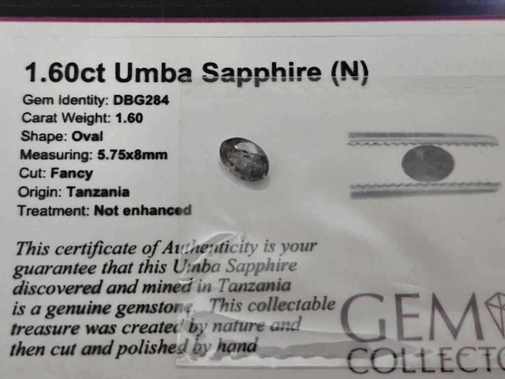 1.60ct Umba Sapphire