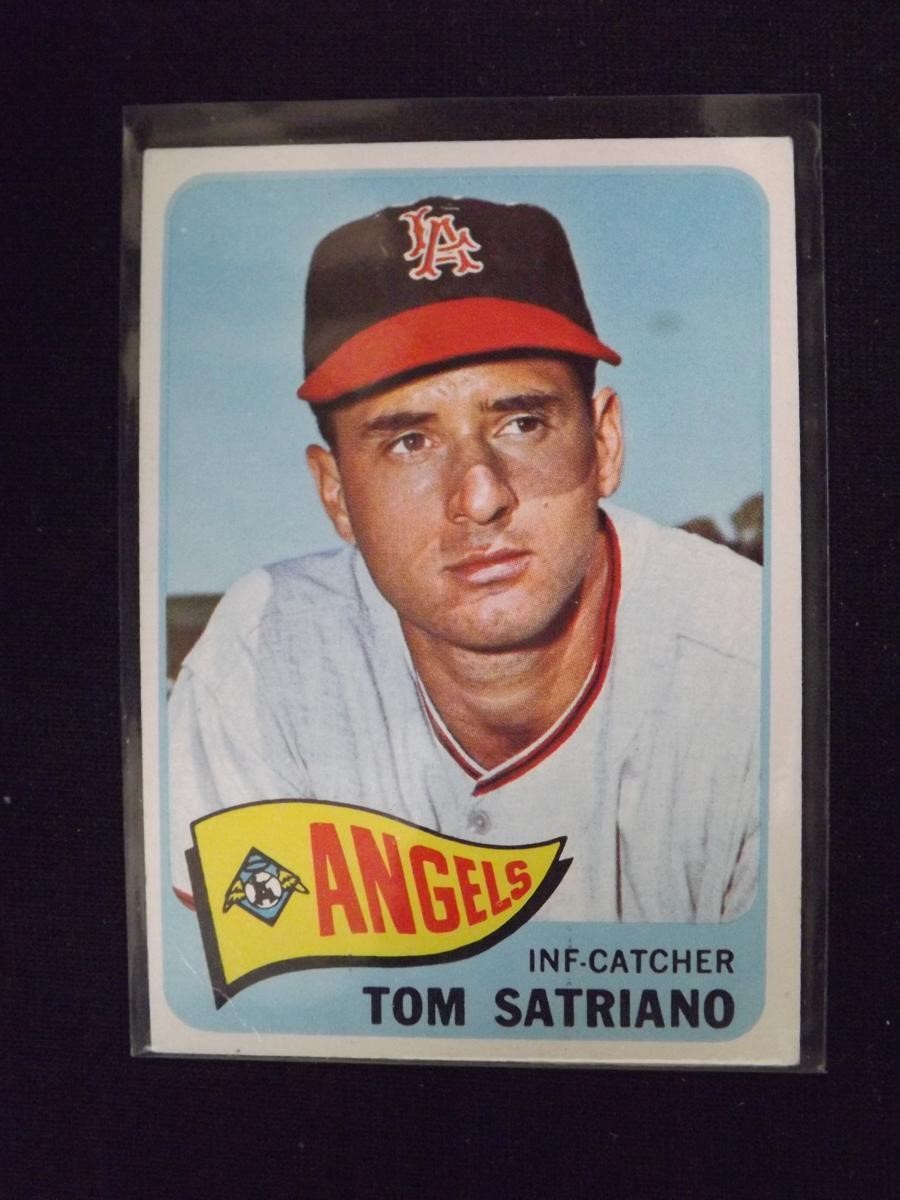 1965 TOPPS #124 TOM SATRIANO ANGELS VINTAGE