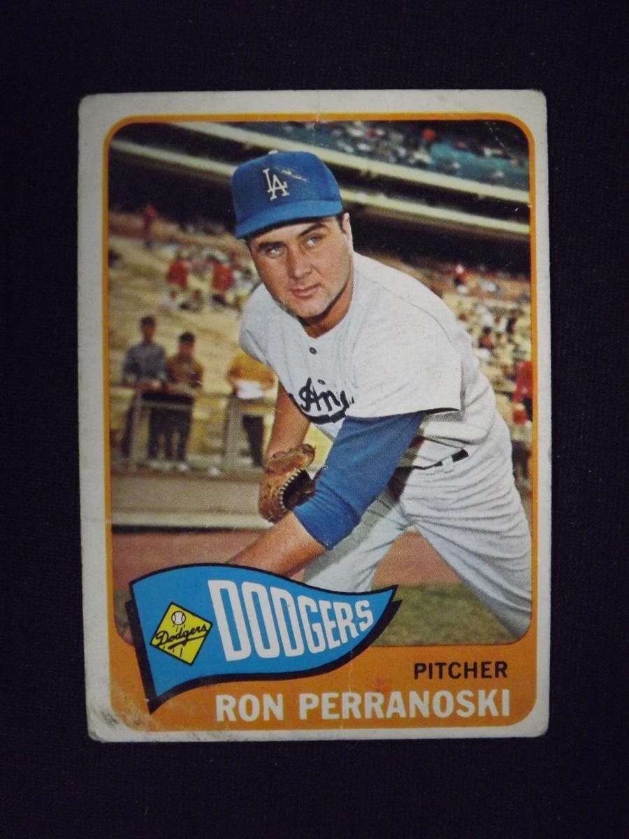 1965 TOPPS #484 RON PERRANOSKI DODGERS