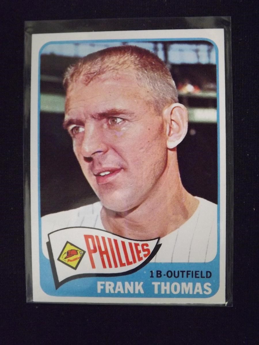 1965 TOPPS #123 FRANK THOMAS PHILLIES