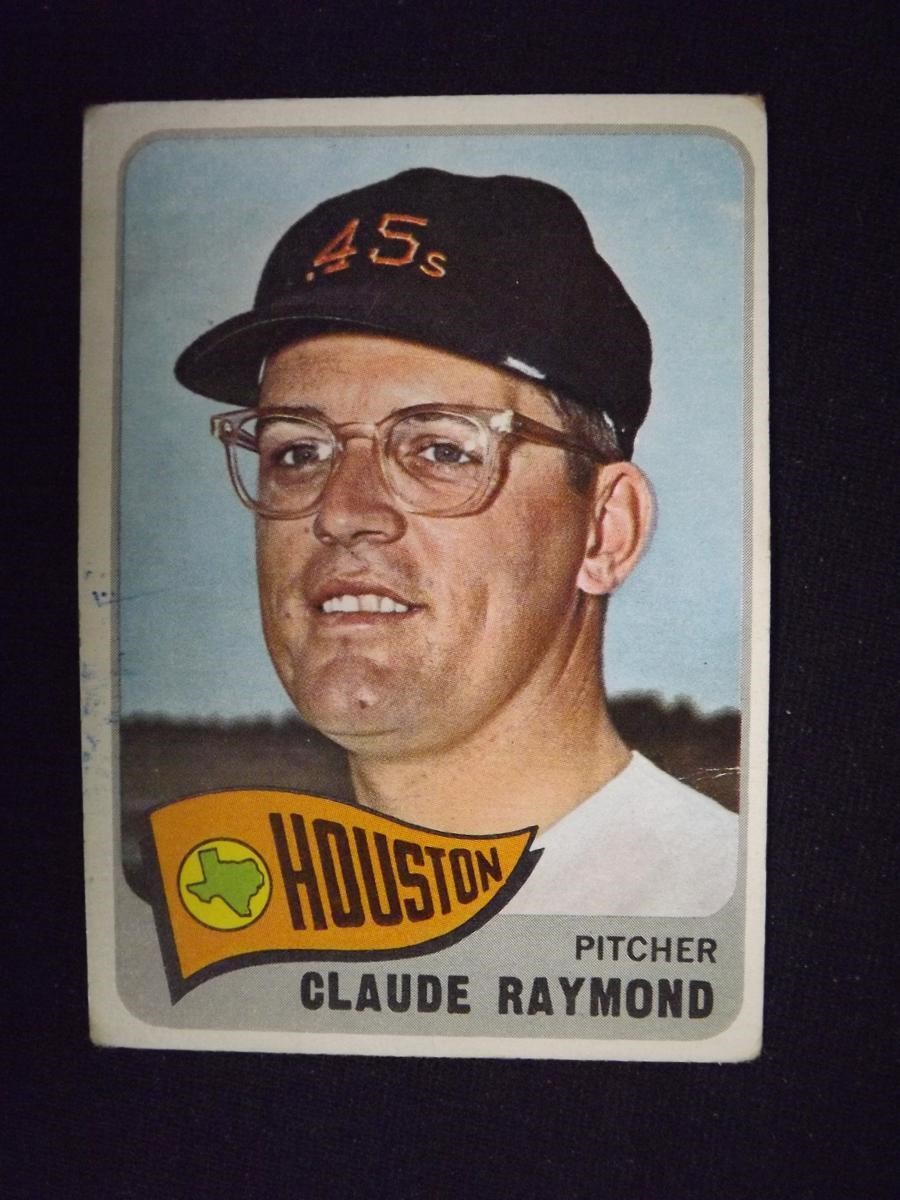 1965 TOPPS #48 CLAUDE RAYMOND HOUSTON 45'S