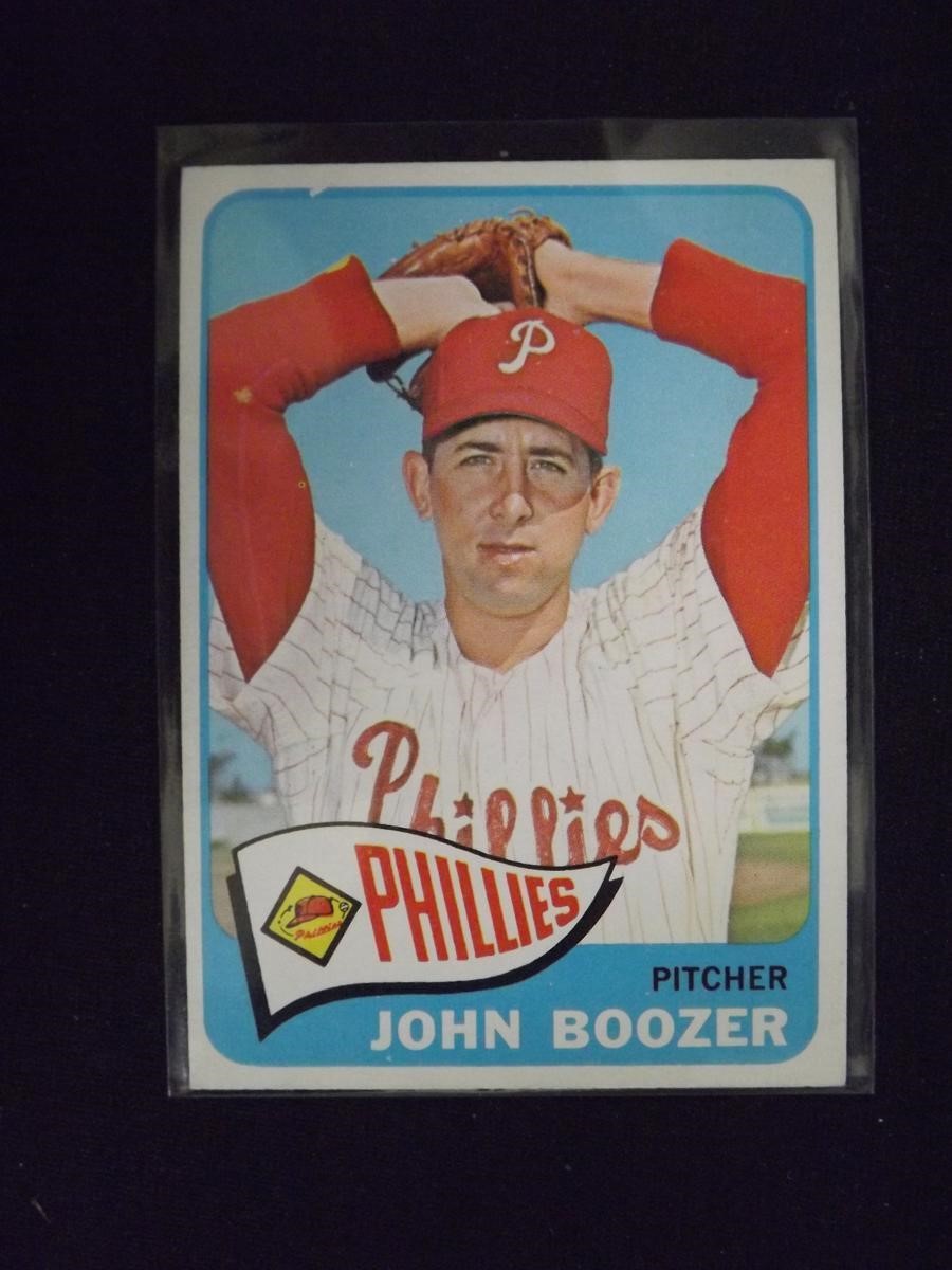 1965 TOPPS #184 JOHN BOOZER PHILLIES VINTAGE