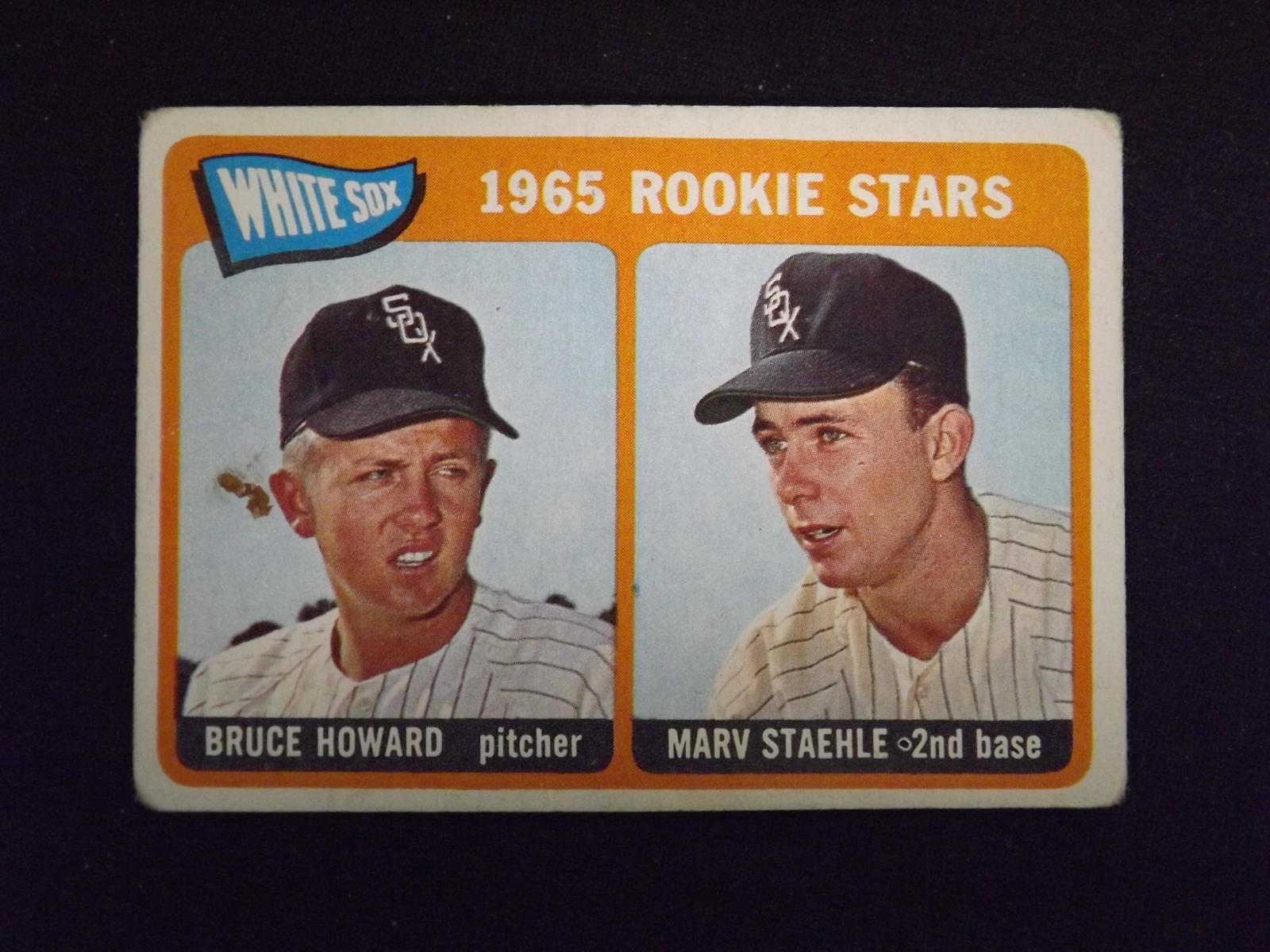 1965 TOPPS #41 WHITE SOX HOWARD STAEHLE RC