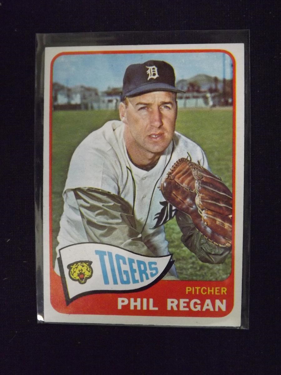 1965 TOPPS #191 PHIL REGAN DETROIT TIGERS