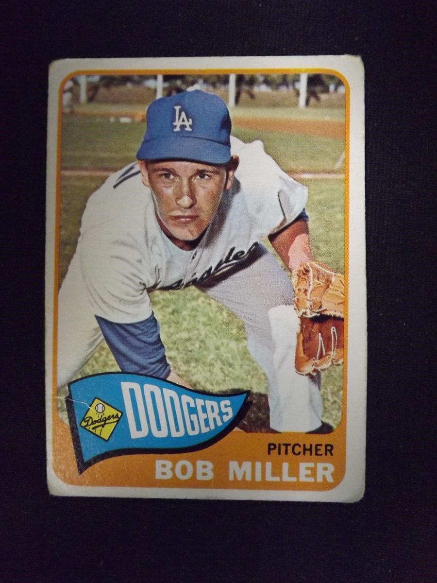 1965 TOPPS #98 BOB MILLER DODGERS VINTAGE