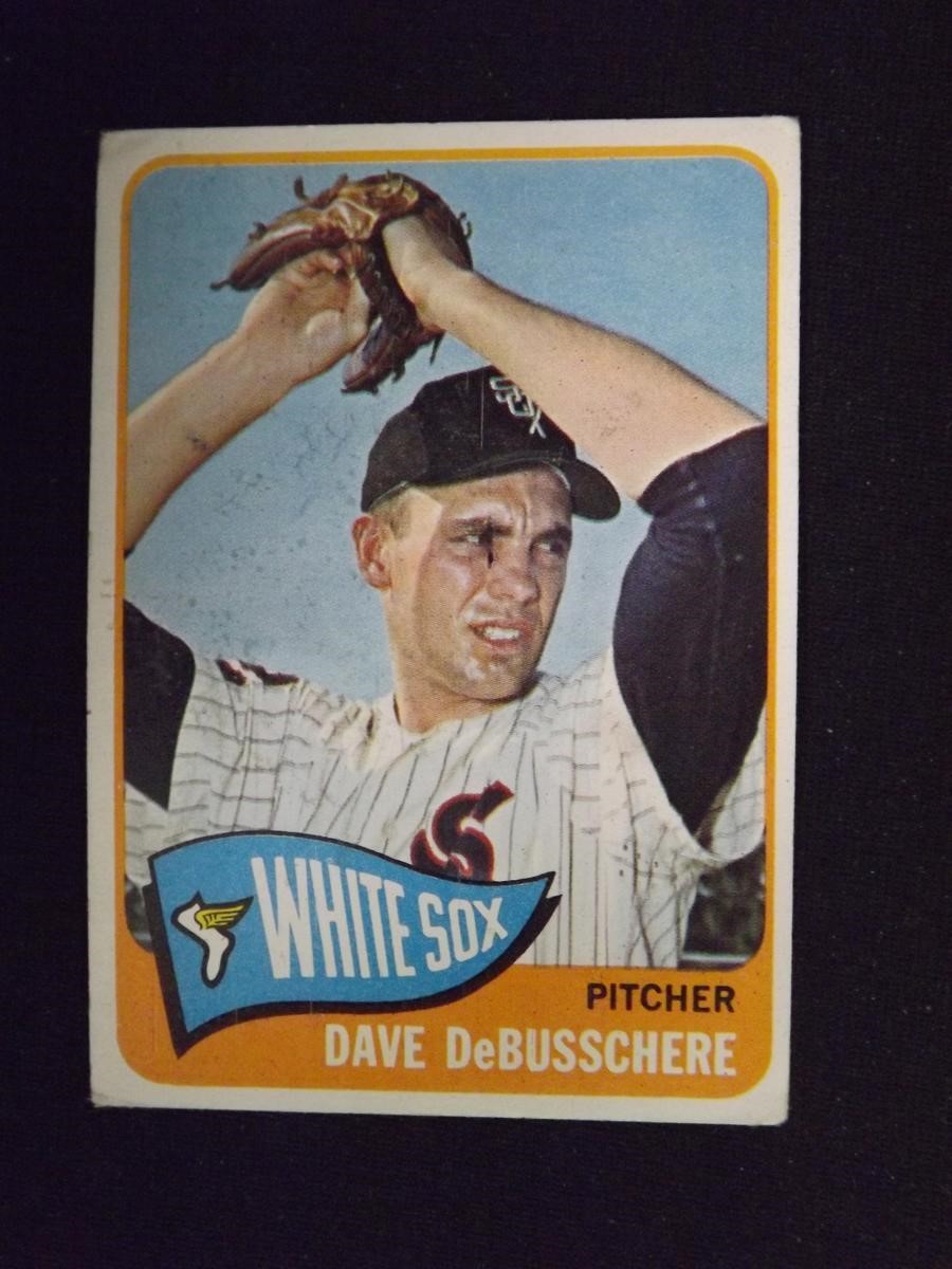 1965 TOPPS #297 DAVE DEBUSSCHERE WHITE SOX