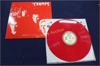 1145/1500 THE CRAMPS LTD ED LP - RED VINYL