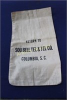 COLUMBIA, SC. SOUTHERN BELL TELEPHONE BAG