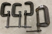 4 Mastercraft Clamps (NO SHIPPING)