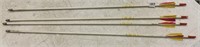 4 Archery/Hunting Arrows (NO SHIPPING)