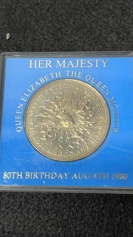 Her Majesty Queen Elizabeth Mothers 80th Birthday