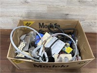 Box of misc. electrical items