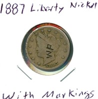 1887 Liberty Nickel