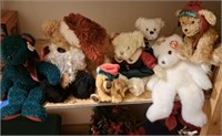 Collection of Boyds Bears & Ty Beanie Babies