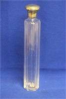 Sterling Top Perfume Bottle Container