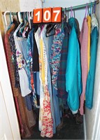 closet: lady’s clothes including Pemdelton jacket,