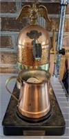 VESUBIO ITALY VINTAGE EAGLE COPPER ESSPRESSO