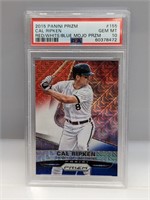 2015 Prizm Ripken Red White Blue Mojo Prizm PSA 10