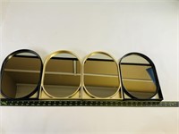 4pcs mirrors