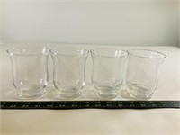 4 pack glass vases