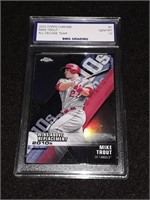 Mike Trout 2020 Topps Chrome GEM MT 10 All Decade