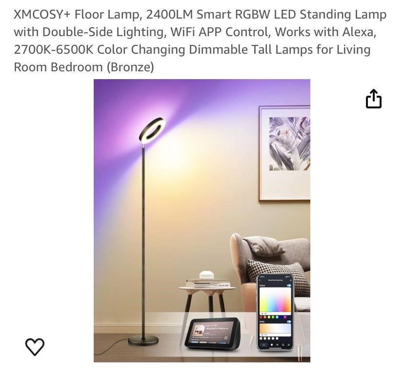 XMCOSY+ Floor Lamp, 2400LM