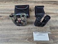 Lot of 2 Binoculars with Cases