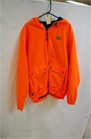 Sports Afield Safety Orange Jacket W/ Hood-Size XL