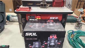SKIL ROUTER TABLE W/ ROUTER