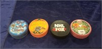 (4) Hershey Bears Hockey Pucks