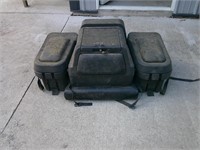 four wheeler two up seat and storage