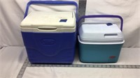 C3) LOT OF TWO COOLERS