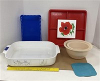 Corning Ware Casserole 12 1/4 X 10 1/2 X 2 1/2 “,