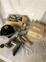 Kitchen Aid Tools And Vintage Egg Cooker.