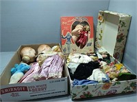 Lot of assorted dolls