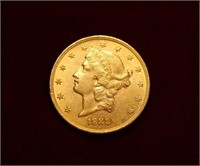 1888 Gold Liberty Double Eagle 1877-1907