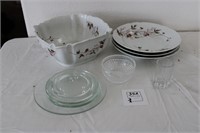 Dishes, Crystal Glass, Candle Holder Plates