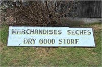 MARCHANDISES SECHES SST PAINED SIGN