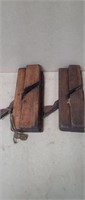 2- Wood Moulding Planes. 9"