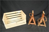 Set of Shop Stand Jacks 2 Ton