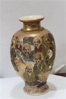 A Japanese Kyoto School Satsuma Vase