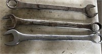 (3) Wrenches 1 1/4 inches