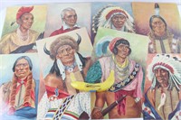 10 Native American Portraits by James L. Vlasaty