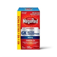 (EXPIRED 2Pack)MegaRed Advanced Triple Absorption