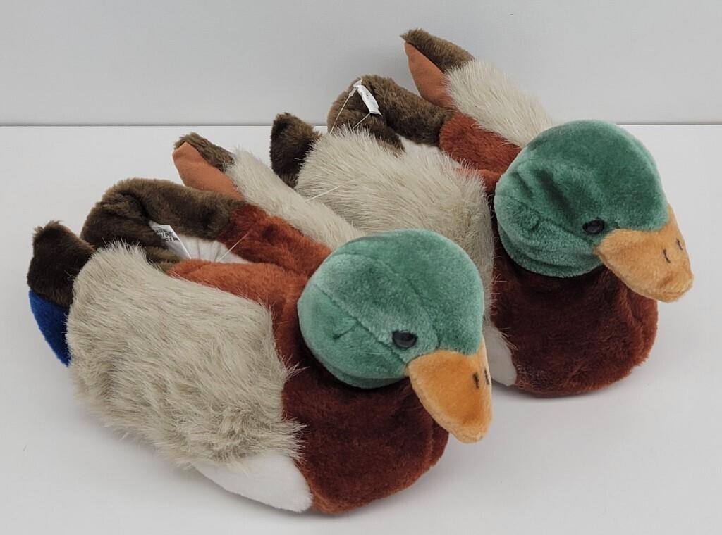 Pet Parade Size Small Duck Slippers NWT
