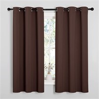 NICETOWN Blackout Curtains  Choc brown