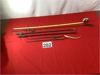 ASSORTED ARROWS AND WEAPONRY